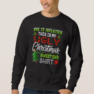Due to Inflation This Is My Ugly Christmas Sweater