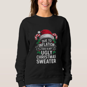 Due to Inflation This Is My Ugly Christmas Sweater