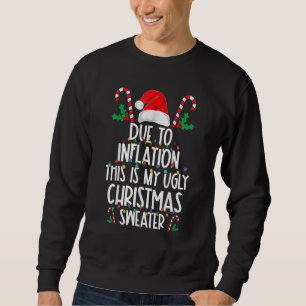 Due To Inflation This Is My Ugly Christmas Sweater
