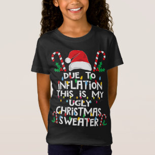 Due to Inflation Ugly Christmas Sweaters Funny