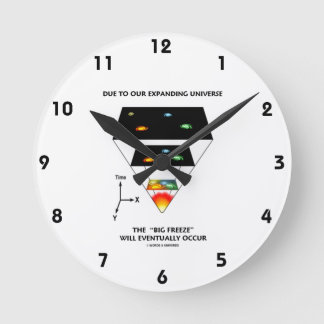 Due To Our Expanding Universe Big Freeze Occur Round Clock