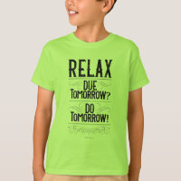 Due Tomorrow? Do Tomorrow!