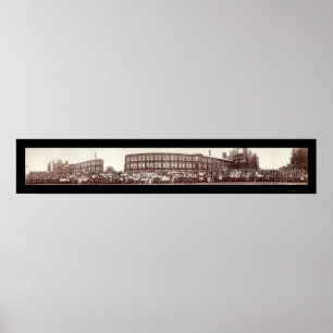 Dueber Hampden Canton Photo 1913 Poster