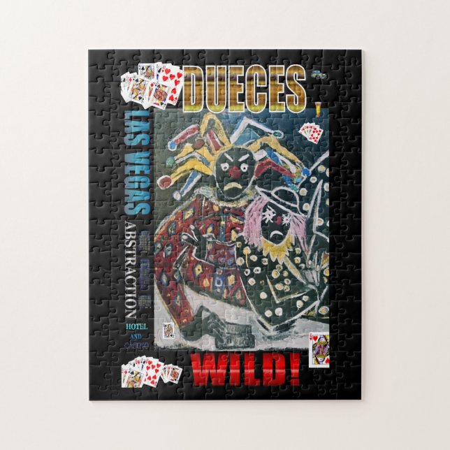 DUECES WILD JIGSAW PUZZLE (Vertical)