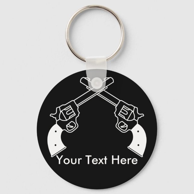 Duel Pistols Key Ring (Front)