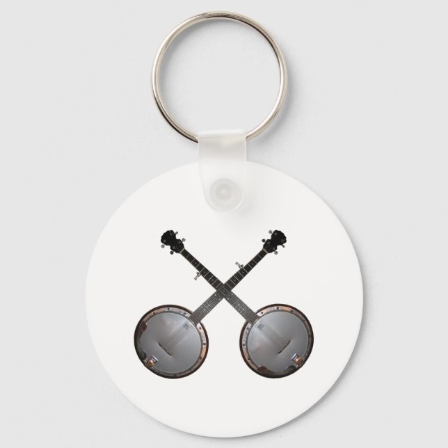 Duelling Banjos Key Ring (Front)
