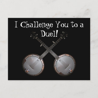 Duelling Banjos Postcard