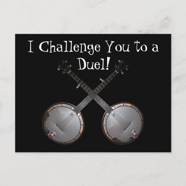 Duelling Banjos Postcard (Front)