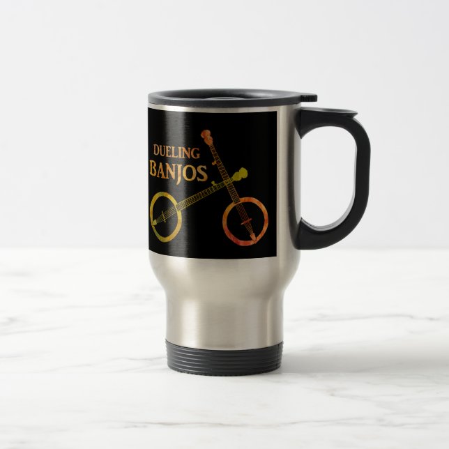 Duelling Banjos Travel Mug (Right)