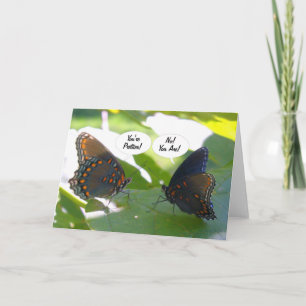 Duelling BFFs (Butterfly Friends Forever) Card