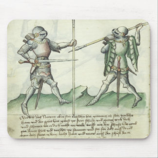 Duelling Knights Mousepad