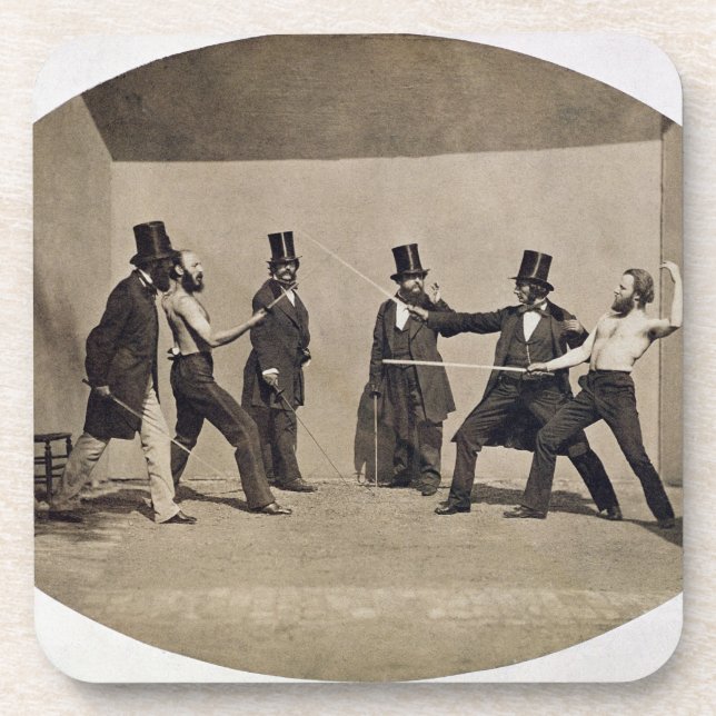 Duelling (photo) coaster (Front)