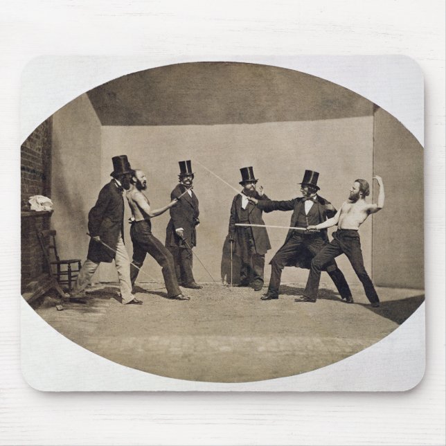 Duelling (photo) mouse mat (Front)