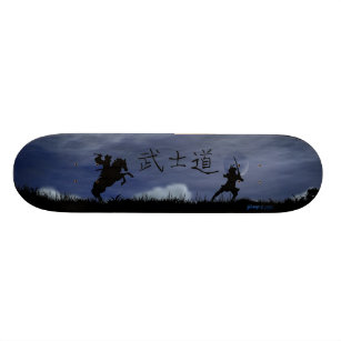 Duelling Samurai Skateboard