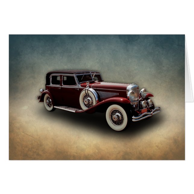 Duesenberg (Duesy) Model J Classic Car (Front Horizontal)