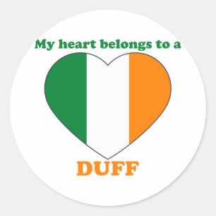 Duff Classic Round Sticker