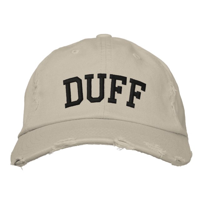 Duff Embroidered Hat (Front)