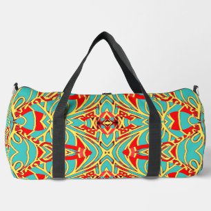 Duffel Bag, A modern multicolor classic design D Duffle Bag