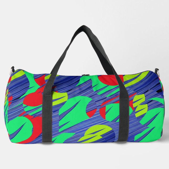 Duffel Bag, A modern multicolor classic design   Duffle Bag (Front)