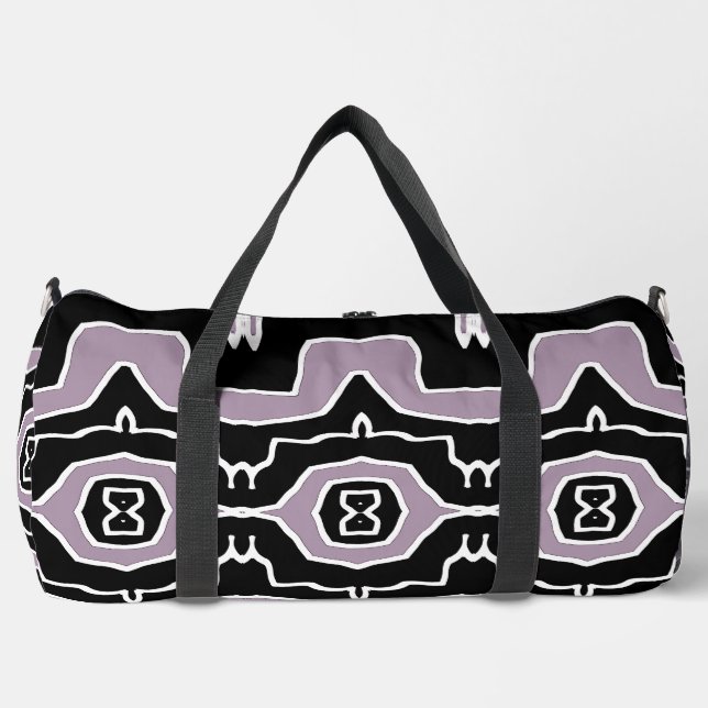 Duffel Bag, Modern multicolor classic design     Duffle Bag (Front)