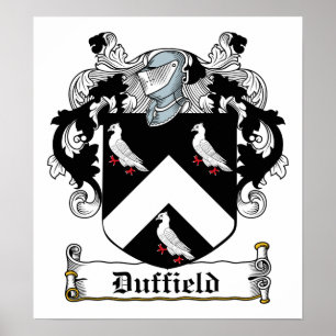 Duffield Family Crest Poster