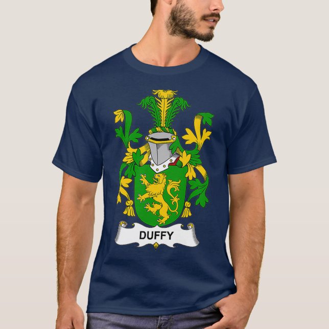 Duffy Coat of Arms  Family Crest T-Shirt (Front)