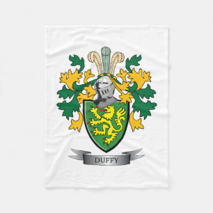 Duffy Coat of Arms Fleece Blanket