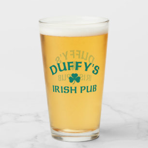 Duffy's Irish Pub Glass