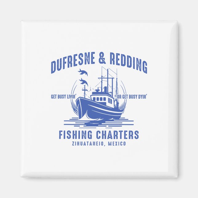 Dufresne And Redding Fishing Charters Lover  Magnet (Front)