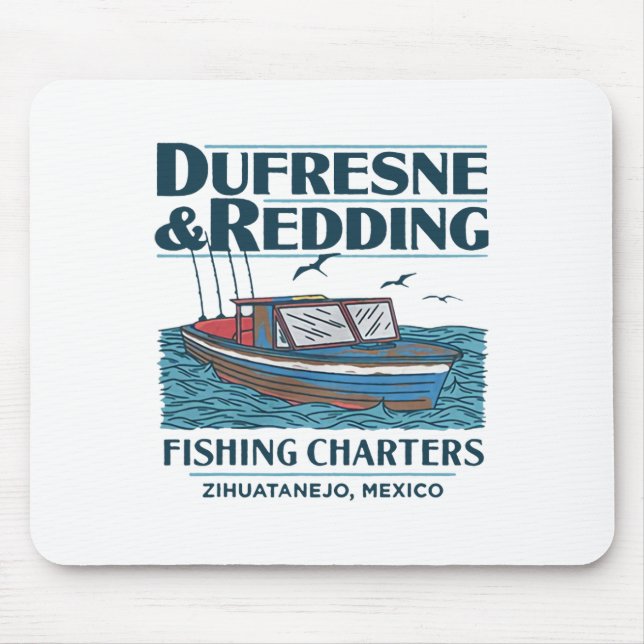Dufresne And Redding Fishing Charters  Mouse Mat (Front)