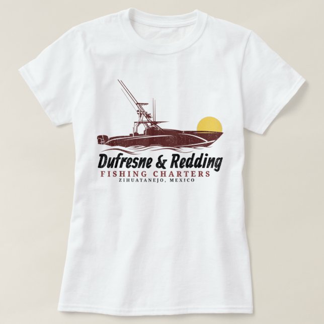 Dufresne And Redding Fishing Charters Zihuatanejo  T-Shirt (Design Front)