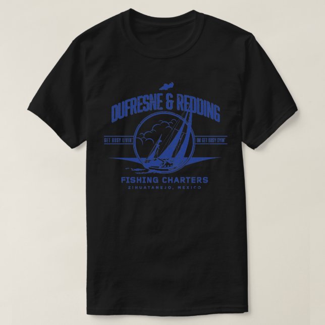 Dufresne Redding Fishing Charters T-Shirt (Design Front)
