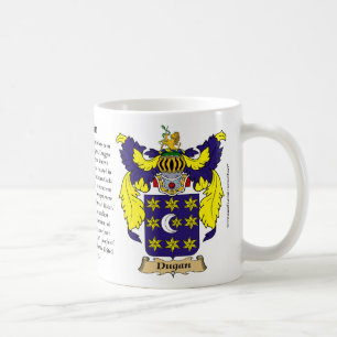 Dugan, the Origin, the Meaning and the Crest Mug