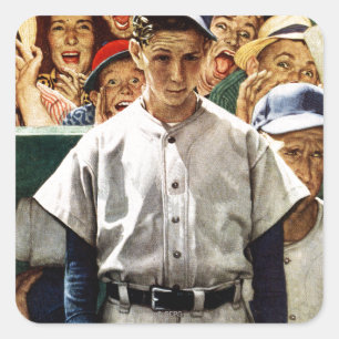 Dugout Square Sticker