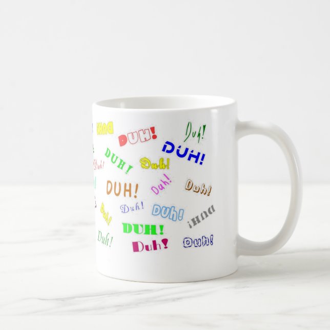Duh Duh Duh Coffee Mug (Right)