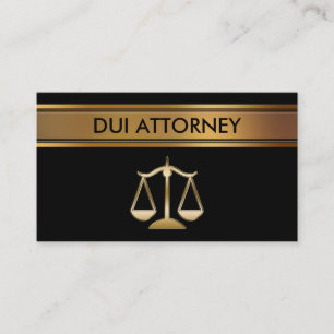 DUI Attorney Business Cards