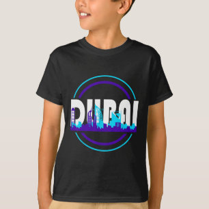 Dui United Arab Emirates Vacation Travel Souvenir T-Shirt