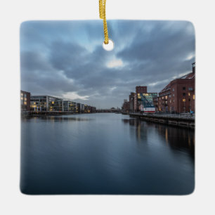 Duisburg Germany Ceramic Ornament