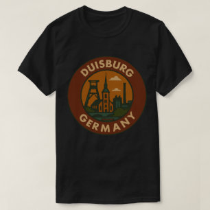 Duisburg Germany City Art T-Shirt