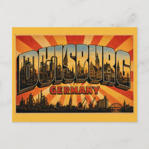 Duisburg Germany Landschaftspark Postcard