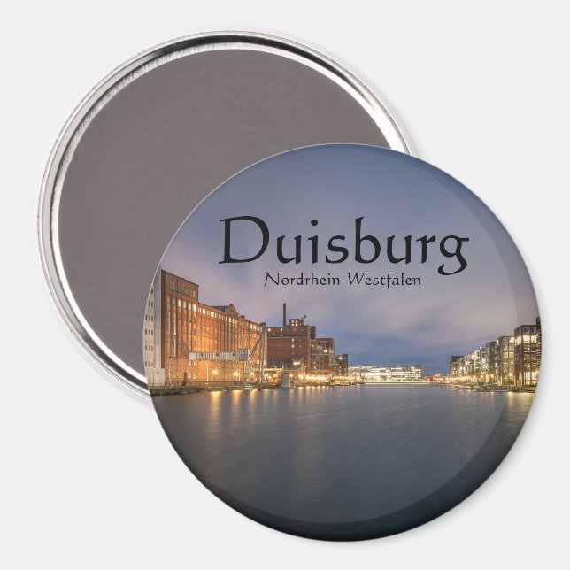 Duisburg Germany Magnet (Front/Back)