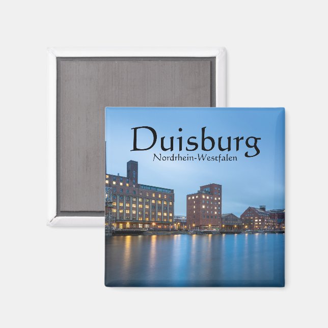 Duisburg Germany Magnet (Front/Back)