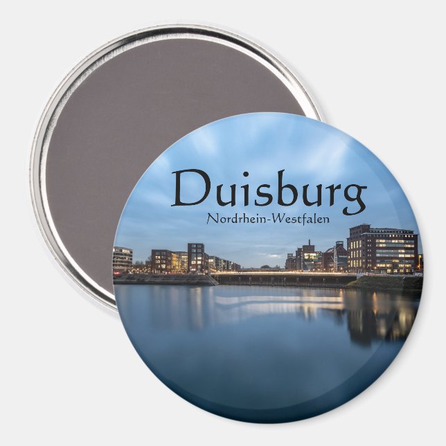 Duisburg Germany Magnet (Front/Back)