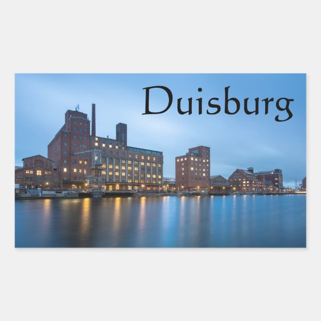Duisburg Germany Rectangular Sticker (Front)