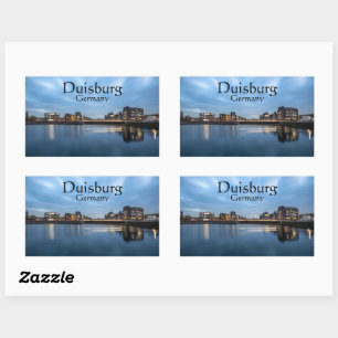Duisburg Germany Rectangular Sticker