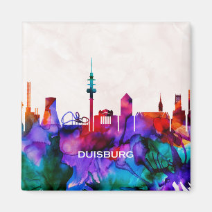 Duisburg Skyline Magnet