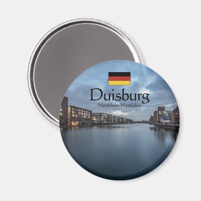 Duisburg Souvenir Magnet (Front/Back)
