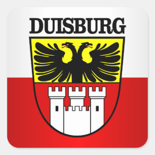 Duisburg Square Sticker