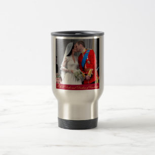 Duke and Duchess of Cambridge Royal Wedding Travel Mug