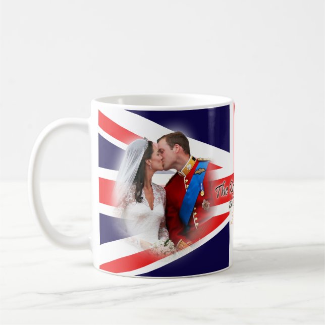 Duke & Duchess of Cambridge Royal Wedding Mug (Left)